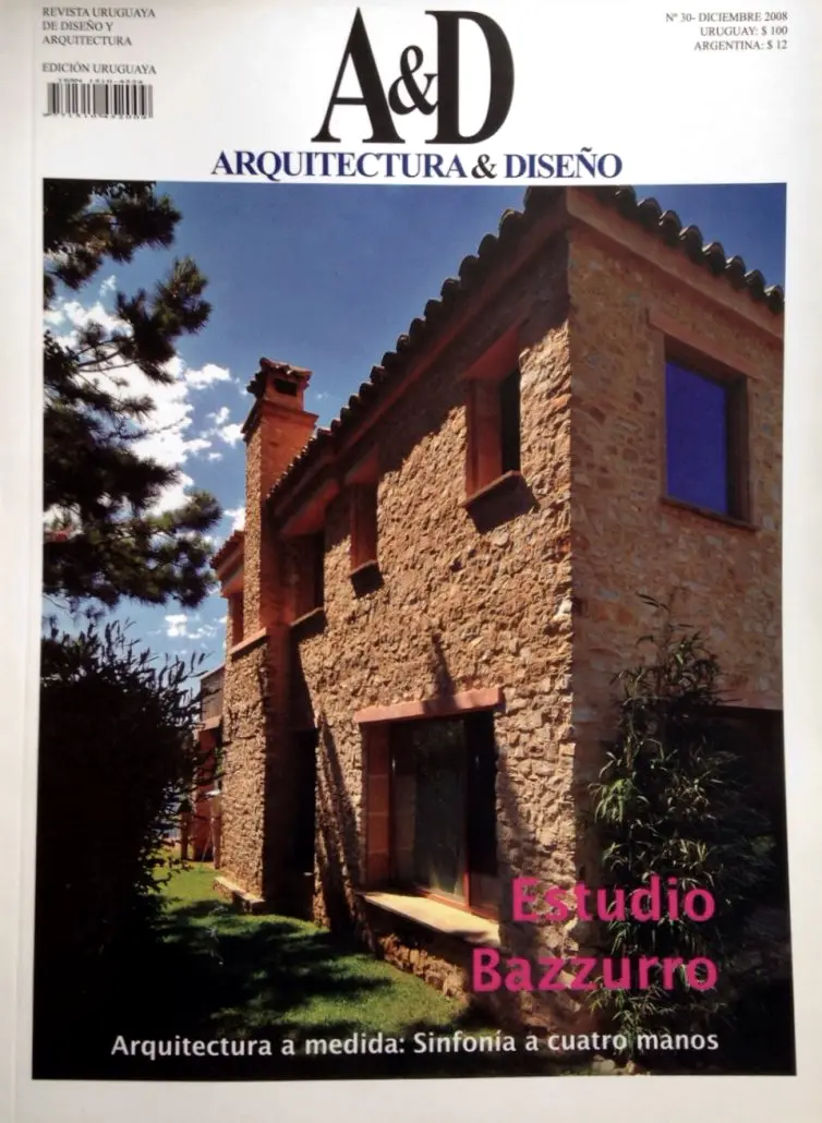 Revista A&D, exclusiva Estudio Bazzurro, 2008