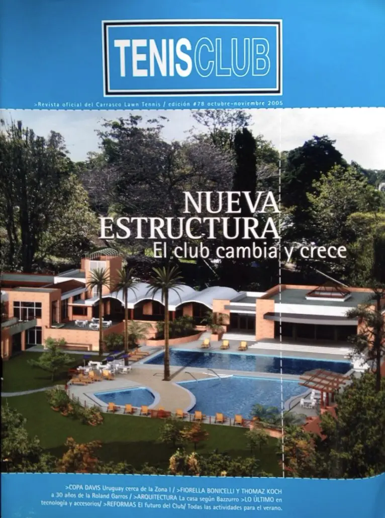 Revista Carrasco Lawn Tennis Club, obras nuevas