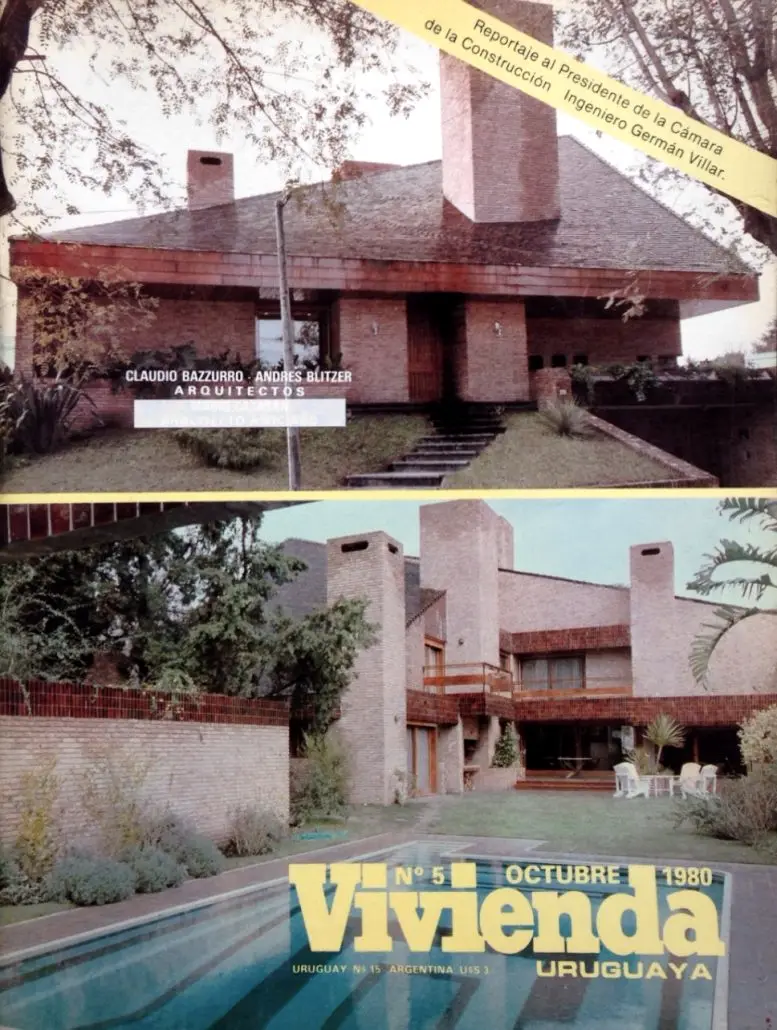 Revista Vivienda Uruguay, 1980