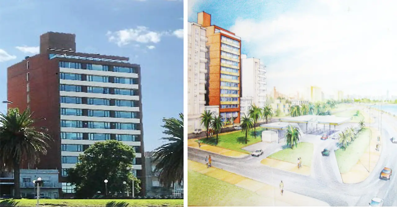 Edificio La Cumparsita, vista
