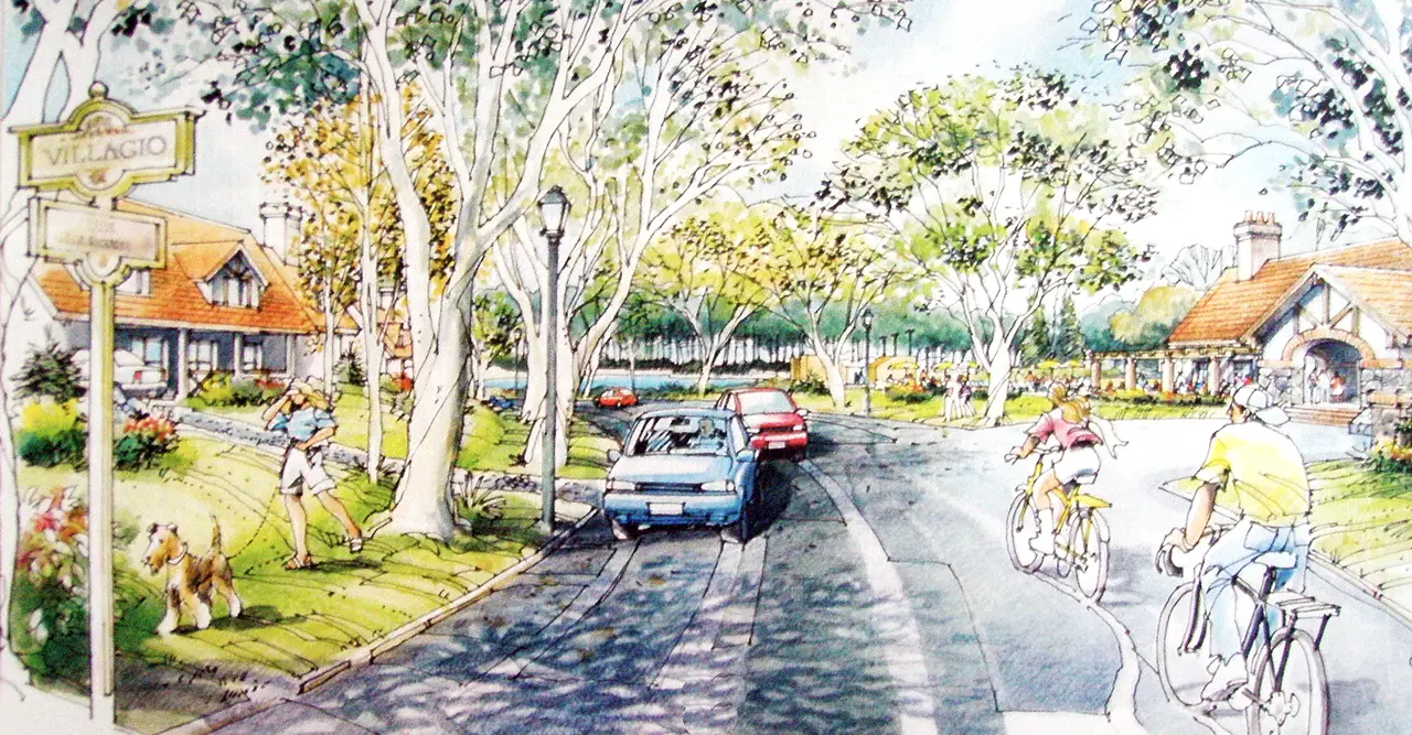Villagio, vista
